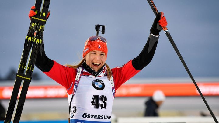 Návrat trojnásobné olympijské vítězky překvapil slovenský biatlon.