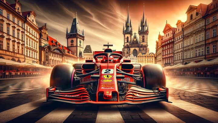 Formule 1 v Praze: Trasa zahrnuje Karlův most a Pražský hrad, navržená umělou inteligencí