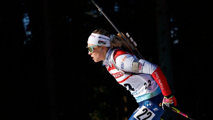 Výborná střelba a deváté místo: Biatlonistka Voborníková vynikla v Lenzerheide.