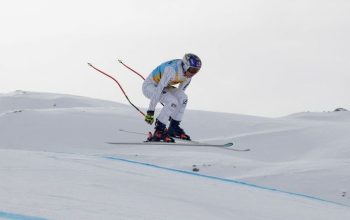 Ledecká obsadila druhé místo v sjezdu v Crans Montaně po návratu z nemoci, skončila na čtrnáctém místě.