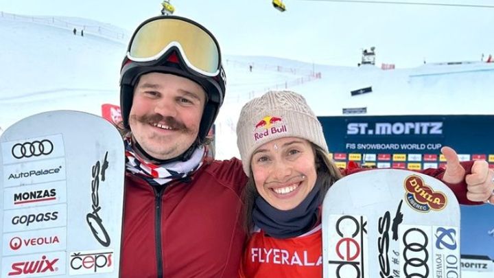 Nový snowboardista se připojuje k týmu s cílem dosáhnout vrcholu, nejen Eva, Choura věří