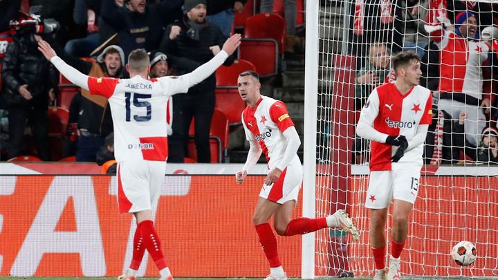 Slavia poráží Liberec 3:0, Jurečka se trefil dvakrát