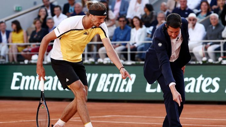 Zverev překvapený okradením v klíčové chvíli, Alcaraz označil za „bestii“