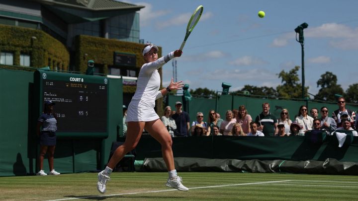 Krejčíková zachránila čmeláka na Wimbledonu, ale nevnímá roli české spasitelky.