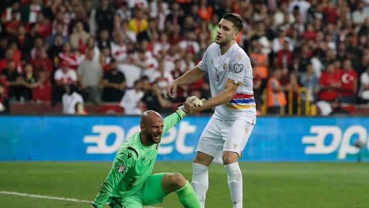 Brankář překvapil v Konferenční lize a zařídil Arménům neuvěřitelný gól.