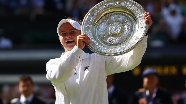 Krejčíková trénuje nadějné talenty, ale účast na Wimbledonu jí vyčerpala.