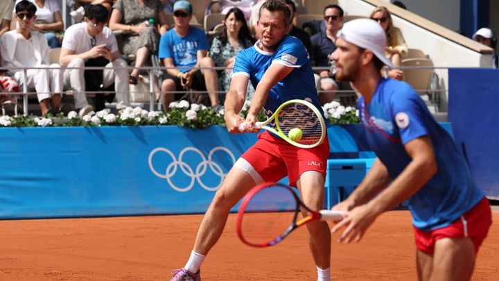 Macháč a Pavlásek nestačili na Američany v mužském deblu – bronz se proměnil v zlato.