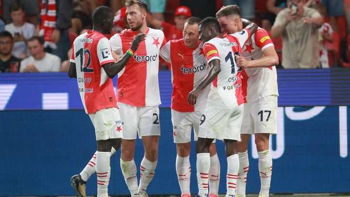 Slavia přivezla solidní výsledek do odvety proti Saint-Gilloise do Belgie.