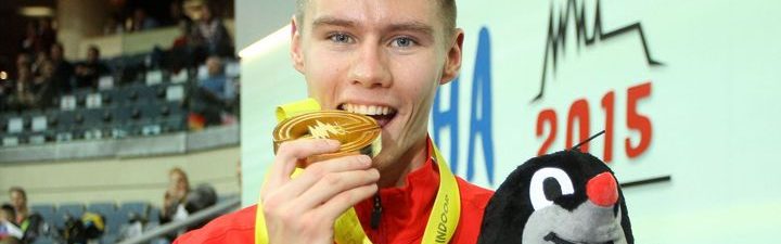 Atletický šampion Maslák ukončil kariéru kvůli přílišné bolesti nohy.