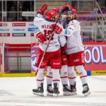 Třinec porazil Osvětim 5:0 a postoupil do play off Ligy mistrů po skvělém výkonu v 18. minutě.