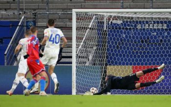 Plzeň blízko postupu po výhře nad Dynamem Kyjev 2:1.