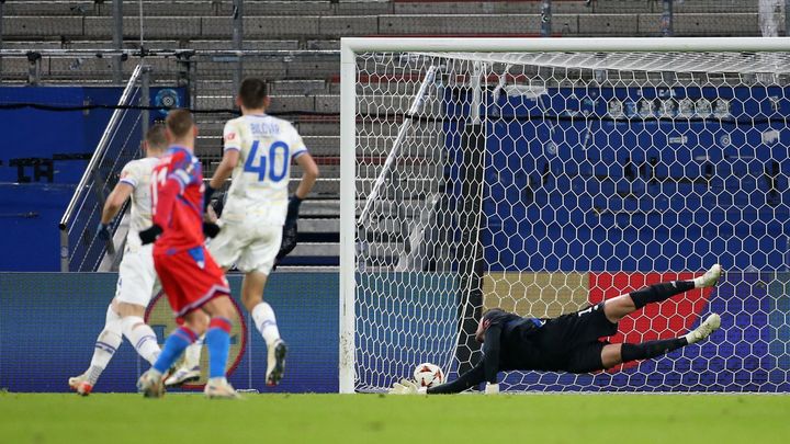 Plzeň blízko postupu po výhře nad Dynamem Kyjev 2:1.