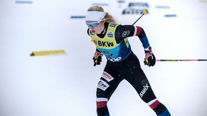 Janatová dosáhla významného úspěchu ve sprintu a postoupila do finále v Lillehammeru.