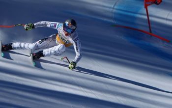 Druhé místo Veroniky Vrabcové-Nývltové na tréninku v Garmischi naznačuje slibnou formu.