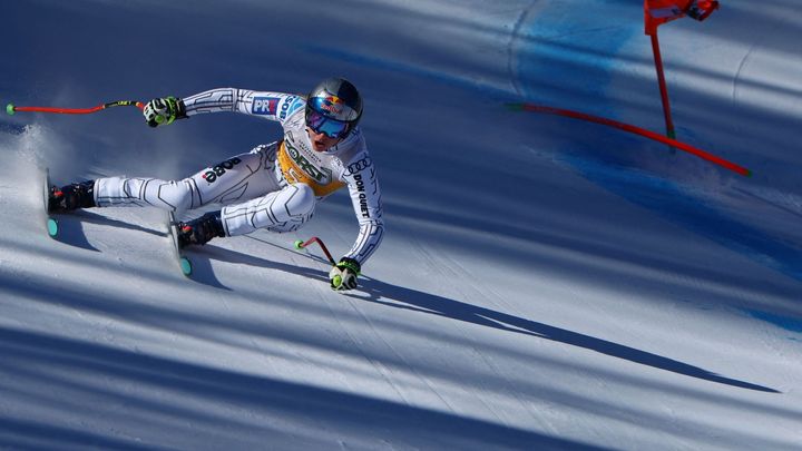 Druhé místo Veroniky Vrabcové-Nývltové na tréninku v Garmischi naznačuje slibnou formu.