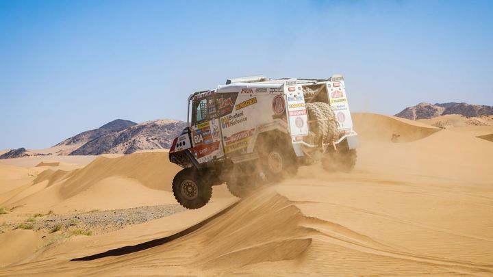 Pilot Buggyry Šoltys si uvědomuje, že Dakar se stává stále rychlejším