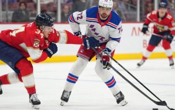 Rangers zvítězili díky dvěma gólům Chytileho nad nejslabším týmem NHL