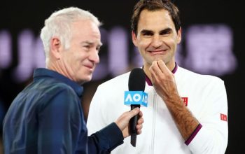 Roger Federer utrpěl záchvat smíchu na kurtu před pěti lety, když ho porazil neznámý soupeř.