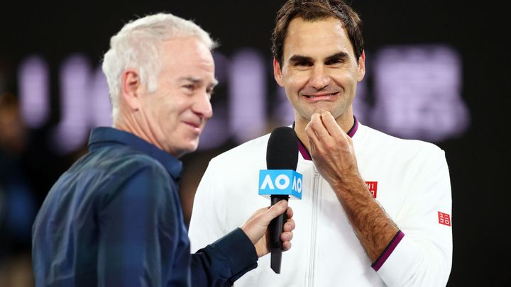 Roger Federer utrpěl záchvat smíchu na kurtu před pěti lety, když ho porazil neznámý soupeř.