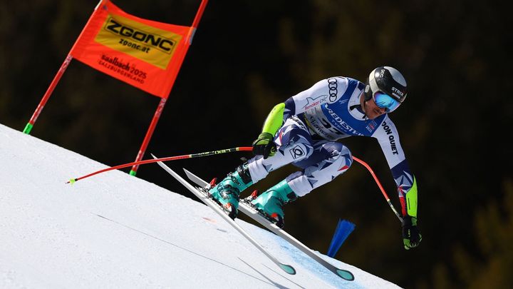 České maximum v super-G na MS vylepšil Zabystřan 16. místem, zlato získal Odermatt