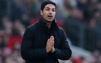 Arteta ukončil televizní rozhovor po projevu frustrace nad další ztrátou Arsenalu