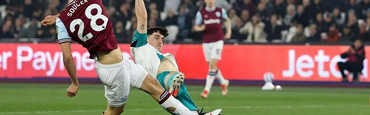 Souček zahodil obří šanci a West Ham prohrál, Lazio remizovalo.